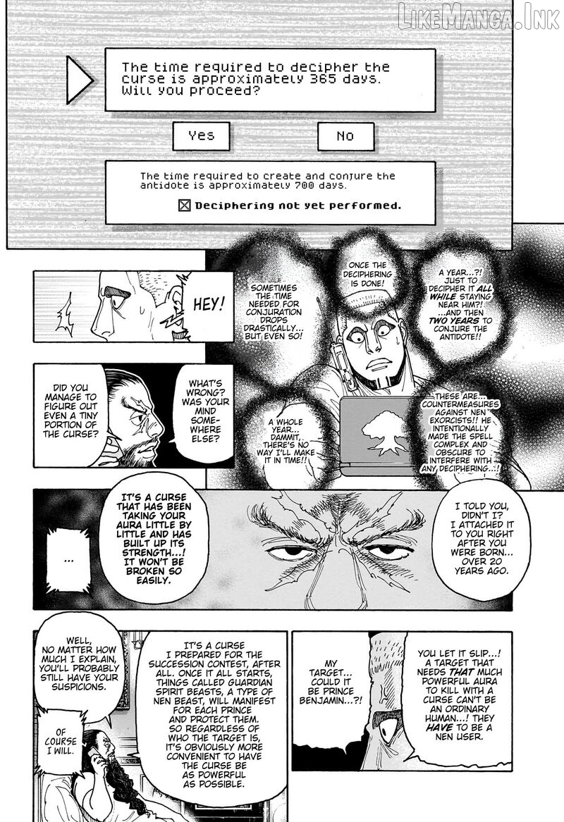 Hunter x Hunter, Chapter 415 image 06